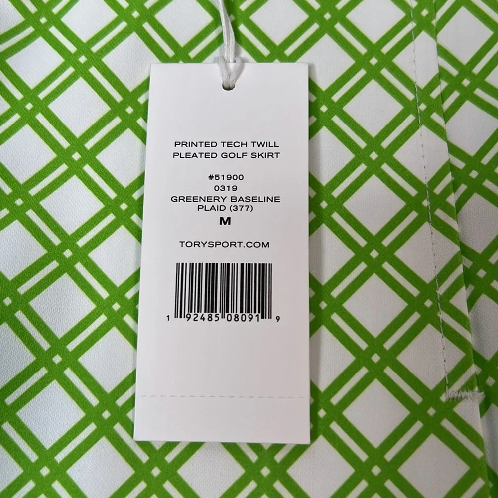 Tory Burch/Sport Tech Twill Pleated Golf Skirt